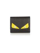 Fendi Bag Bugs Fold-over Leather Wallet