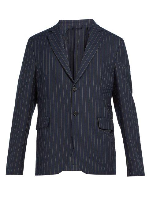 Matchesfashion.com Acne Studios - Antibes Single Breasted Blazer - Mens - Navy