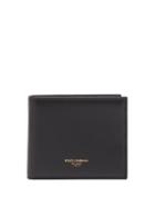 Matchesfashion.com Dolce & Gabbana - Logo Stamped Leather Bi Fold Wallet - Mens - Black
