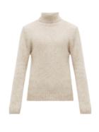 Matchesfashion.com Salle Prive - Leo Alpaca Blend Roll Neck Sweater - Mens - Beige