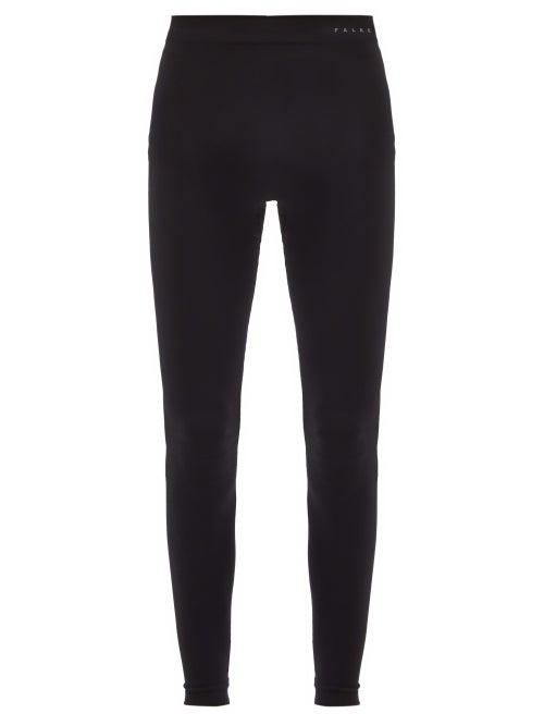 Matchesfashion.com Falke Ess - Compressed Running Leggings - Mens - Black