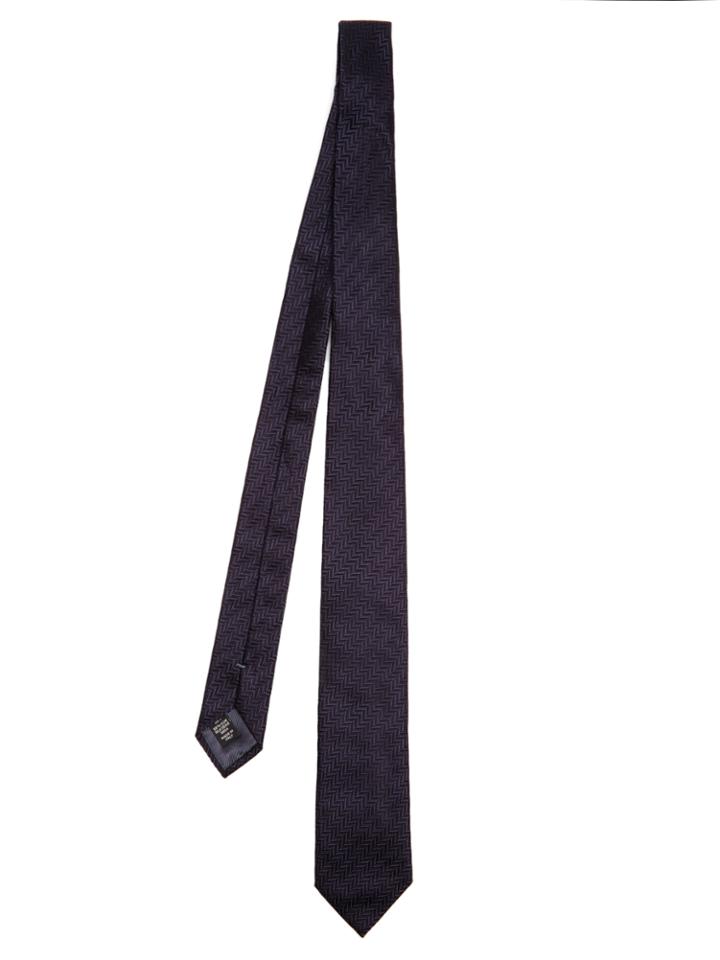 Ermenegildo Zegna Geometric-jacquard Silk Tie