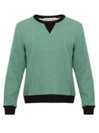 Marni Contrast-trim Cotton-jersey Sweatshirt