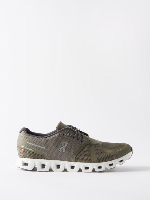On - Cloud 5 Mesh Trainers - Mens - Olive