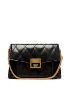 Matchesfashion.com Givenchy - Gv3 Small Quilted Leather Cross Body Bag - Womens - Black