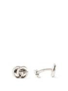 Gucci - Gg Marmont Sterling-silver Cufflinks - Mens - Silver