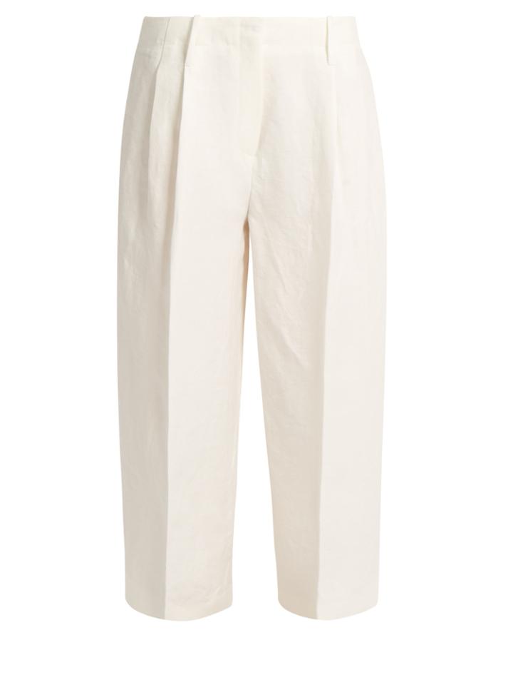 Joseph Tai Linen-twill Culottes