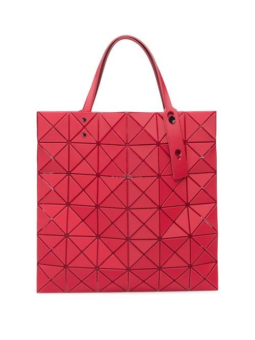 Bao Bao Issey Miyake - Lucent One Tone Pvc Tote Bag - Womens - Red