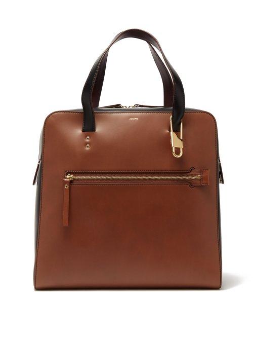 Matchesfashion.com Joseph - Ryder Large Leather Bag - Womens - Tan
