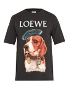 Loewe Dog-print Cotton T-shirt