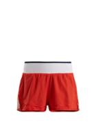 Adidas By Stella Mccartney Side-stripe Performance Shorts