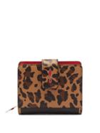 Matchesfashion.com Christian Louboutin - Paloma Leopard Print Leather Wallet - Womens - Leopard