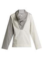 Matchesfashion.com Palmer//harding - Solar Striped Cotton Poplin Shirt - Womens - Blue White