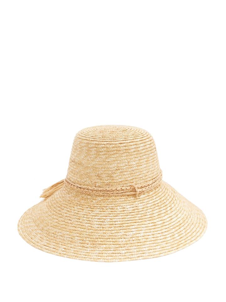 Lola Hats Rope And Tassel-embellished Straw Hat
