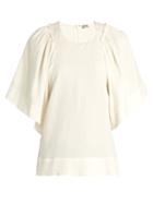 Rachel Comey Ravine Silk And Linen-blend Top