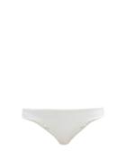 Matchesfashion.com Haight - Basic Low-rise Crepe Bikini Briefs - Womens - Ivory