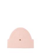 Extreme Cashmere - No. 211 Ami Ribbed Cashmere-blend Beanie Hat - Womens - Pale Pink