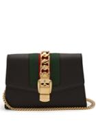 Gucci Sylvie Super Mini Leather Shoulder Bag