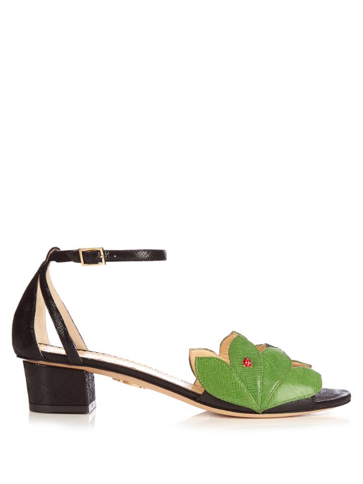 Charlotte Olympia Innocent Block-heel Sandals