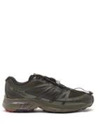 Salomon - Xt-wings Advanced 2 Mesh And Rubber Trainers - Womens - Dark Green
