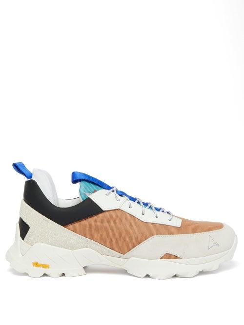 Matchesfashion.com Roa - Lhakpa Mesh Hiking Trainers - Mens - White Multi