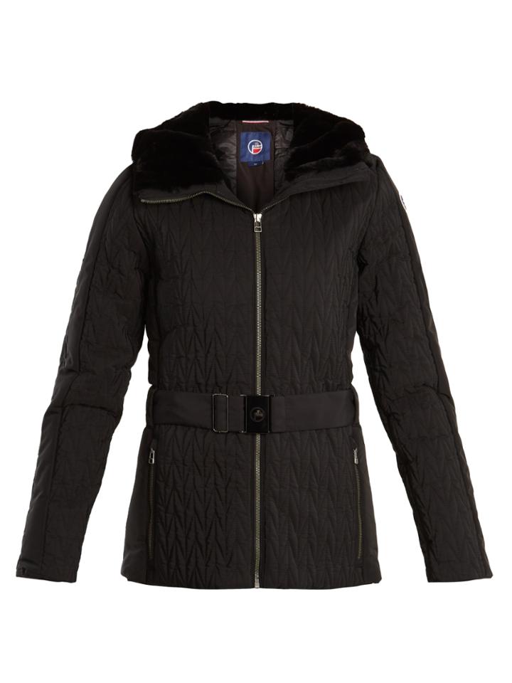 Fusalp Isabelle Hooded Belted Ski Jacket