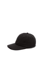 Matchesfashion.com Balmain - Logo Crest Cotton Cap - Mens - Black