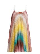 Matchesfashion.com Missoni Mare - Zigzag Knitted Dress - Womens - Multi