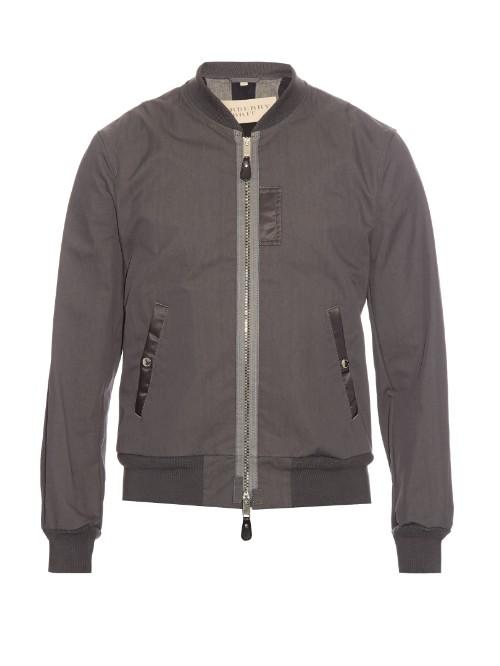 Burberry Brit Zip-front Bomber Jacket