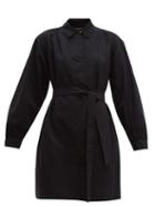Matchesfashion.com A.p.c. - Maria Cotton Canvas Dress - Womens - Black