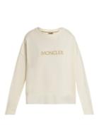 Moncler Velvet-logo Cotton Sweatshirt