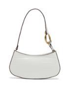 Matchesfashion.com Staud - Ollie Crocodile-effect Leather Shoulder Bag - Womens - White