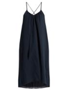 Loup Charmant Cross-back Cotton Slip Dress