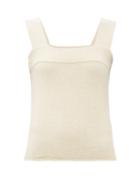 Extreme Cashmere - No.127 Cara Stretch-cashmere Cropped Top - Womens - Cream