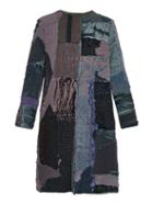 By Walid Gigi Vintage Patchwork Chinese-silk Coat