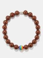 Lauren Rubinski - Rainbow Enamel & 14kt Gold Necklace - Womens - Multi