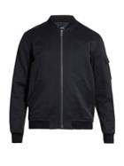 A.p.c. Alain Cotton And Linen-blend Bomber Jacket