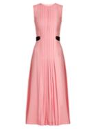 Emilia Wickstead Jolley Pleated Wool-crepe Dress
