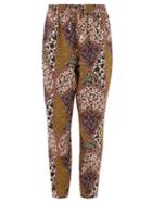 Matchesfashion.com The Upside - Poppy Floral-print Crepe Trousers - Womens - Green Multi