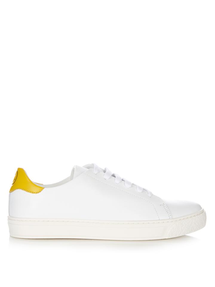 Anya Hindmarch Wink Low-top Leather Trainers