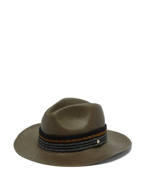 Matchesfashion.com Guanabana - Wide-brimmed Straw Panama Hat - Mens - Grey