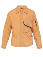 Matchesfashion.com C.p. Company - Lens Coated Zip Through Jacket - Mens - Orange