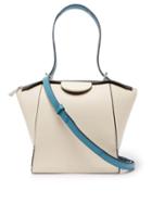 Matchesfashion.com Danse Lente - Adele Leather Shoulder Bag - Womens - White Multi
