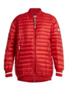 Matchesfashion.com Moncler - Charoite Quilted Down Bomber Jacket - Womens - Red