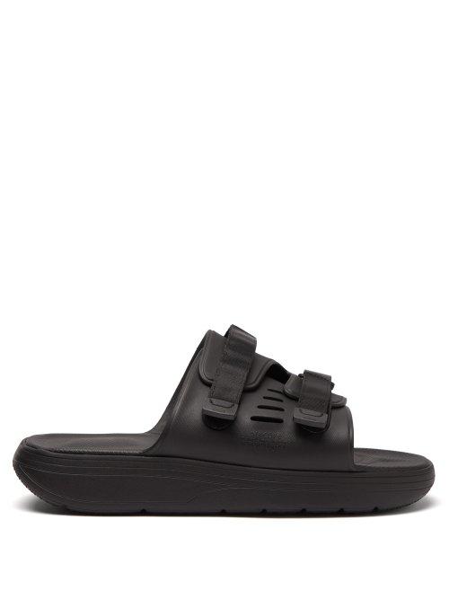 Matchesfashion.com Suicoke - Urich Rubber Slides - Mens - Black