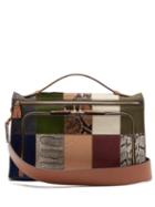 Matchesfashion.com Anya Hindmarch - Soft Postbox Patchwork-leather Bag - Womens - Multi