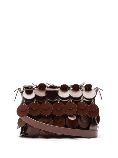 Ladies Bags Paco Rabanne - Sphere Leather Belt Bag - Womens - Brown