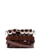 Ladies Bags Paco Rabanne - Sphere Leather Belt Bag - Womens - Brown