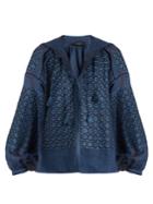 Vita Kin Strawberry Field Mid-weight Linen Blouse