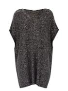 Matchesfashion.com Saint Laurent - Sequinned Knit Dress - Womens - Black Gold